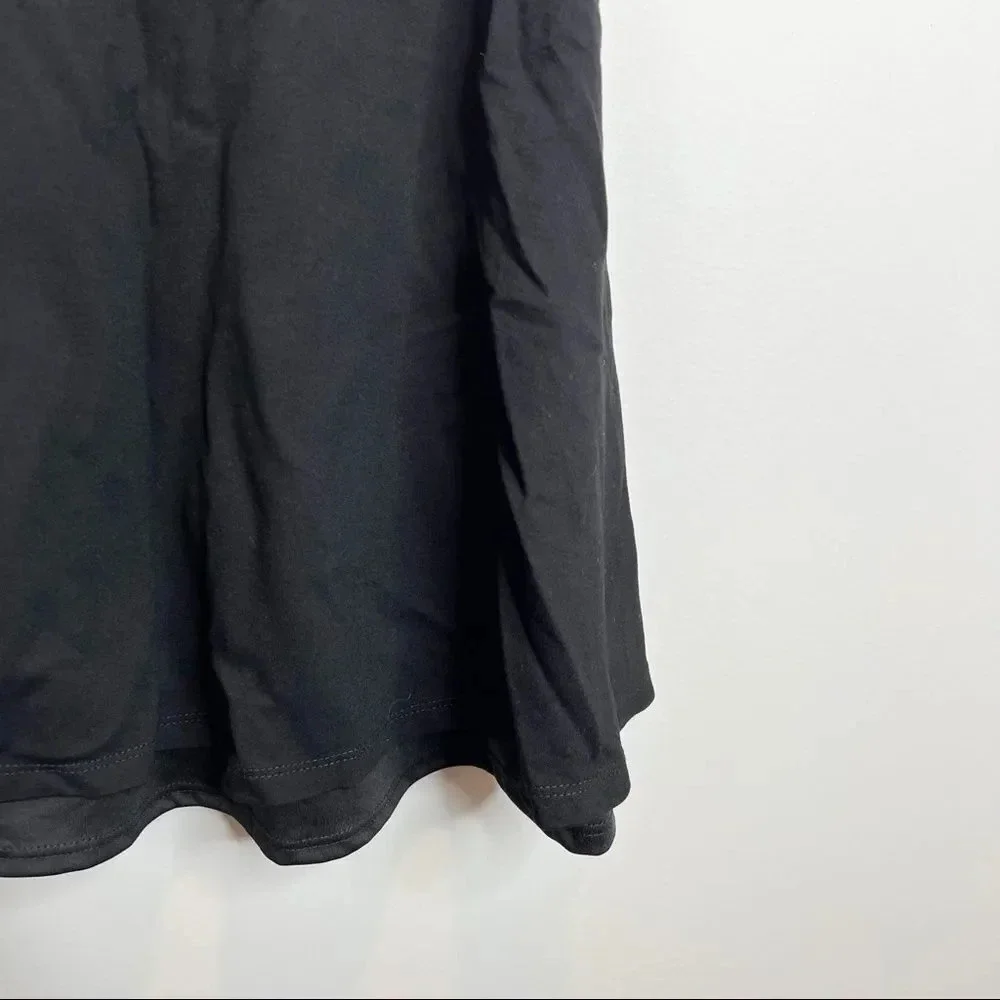 Lulu's Season of Fun Black Off The Shoulder Skater Dress